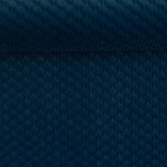 Fluweel patroon blauw