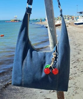 DIY pakket - Esmee tas Heavy Canvas Naturel / Typewriters