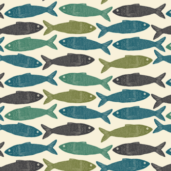 Riverbank - Upstream - Trout