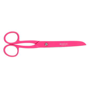 Bohin stofschaar 17 cm epoxy fuchsia