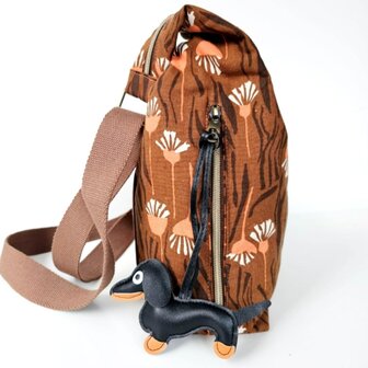 Bag Charm Hond zwart