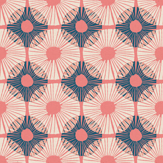 Ruby Star Society - Superbloom Linen Blend in Watermelon