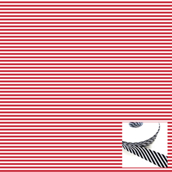 Biaisband stripe rood