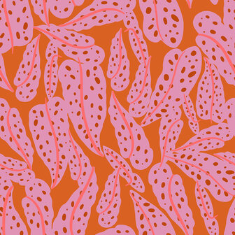 COUPON - Ruby Star Society &ndash; Calathea Overlapping Leaves Pecan