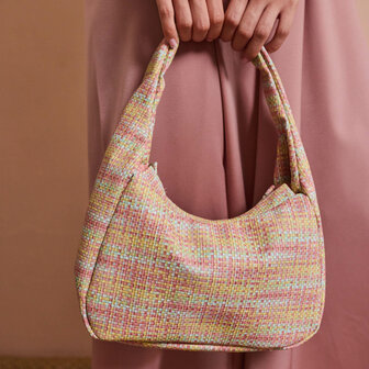 Multicolor PU Leather Pastel