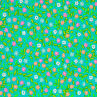 Petit Pan - Toile cir&eacute;e Peace and Love Azure