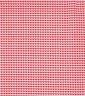 Petit Pan - Toile cir&eacute;e Love is all Red