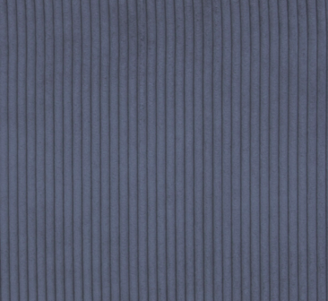 Ribfluweel grijsblauw