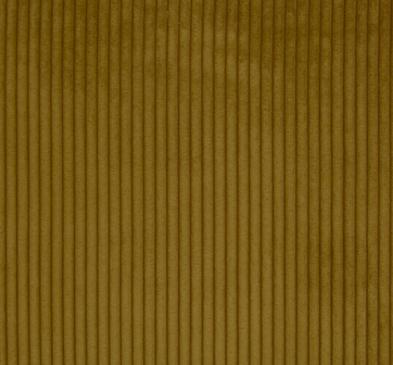 Ribfluweel goudgeel