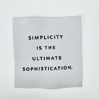 Label Simplicity