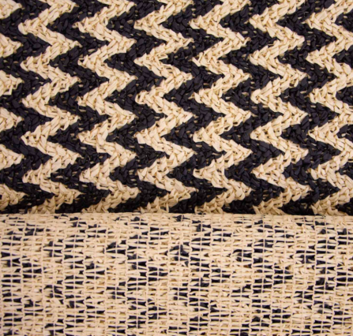 COUPON - Paper Knit Raffia Black &amp; White