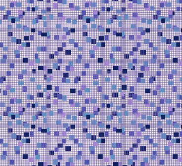 Mystic Meadow - Grid Blue