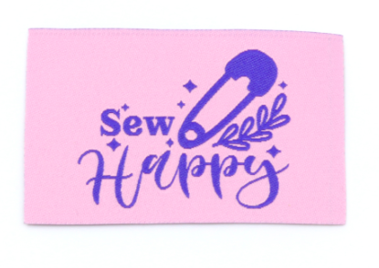Label Sew Happy medium
