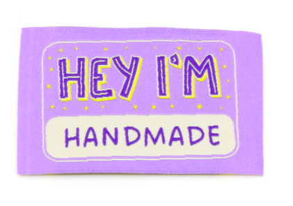 Label Hey I'm Handmade medium