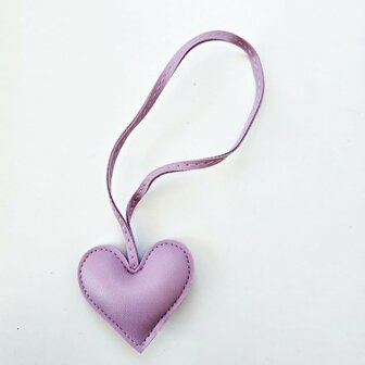 Bag Charm Hart lila