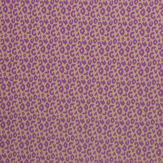 Kunstleer Wild Sand/Deep Purple