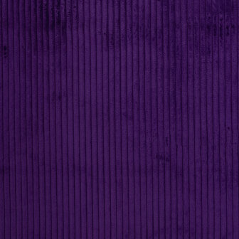 Ribfluweel violet