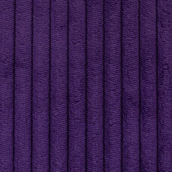Ribfluweel violet