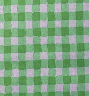 Cotton linen canvas - Green