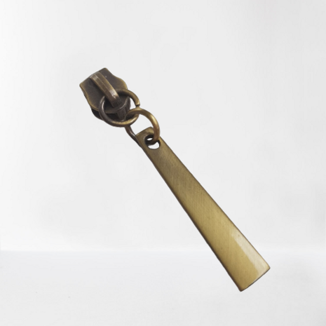 Trekker pendel antiek messing/brons 6 mm