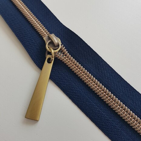 Trekker pendel antiek messing/brons 6 mm