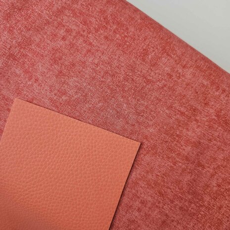 Basic katoen bright coral