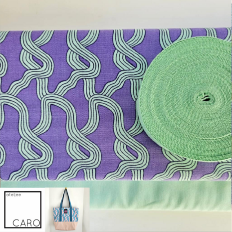 Martha  DIY pakket - Mycelium lila