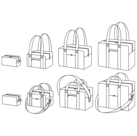 Voyage Travel Bag and Vanity Case - Ikatee