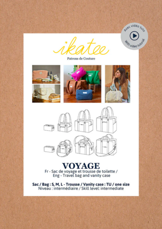 Voyage Travel Bag and Vanity Case - Ikatee