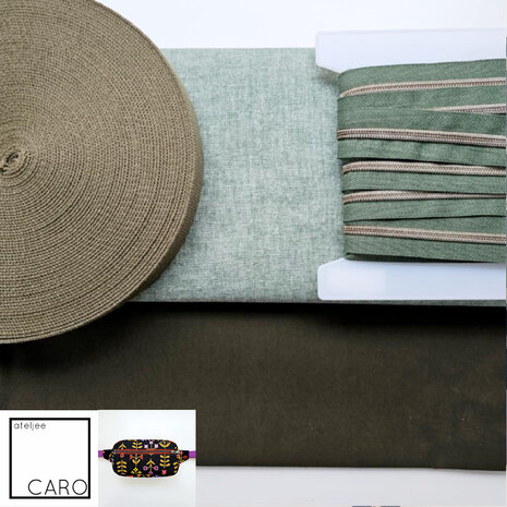 DIY pakket Emerson - Oilskin Khaki