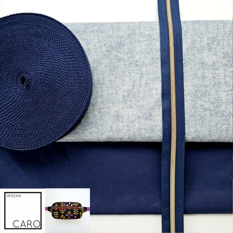 DIY pakket Emerson - Oilskin Navy