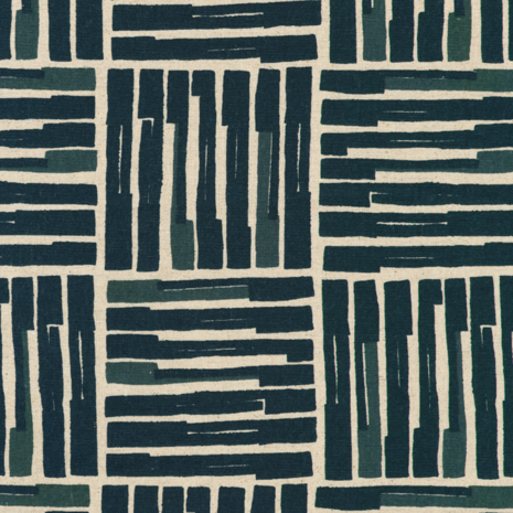 Orchard Run - Squares Navy