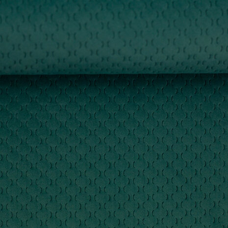 Fluweel patroon teal