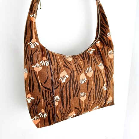 DIY pakket - Esmee tas Flowers Redwood / Cider