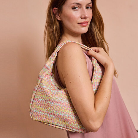 Multicolor PU Leather Pastel