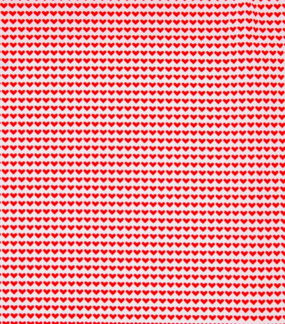 Petit Pan - Toile cir&eacute;e Love is all Red