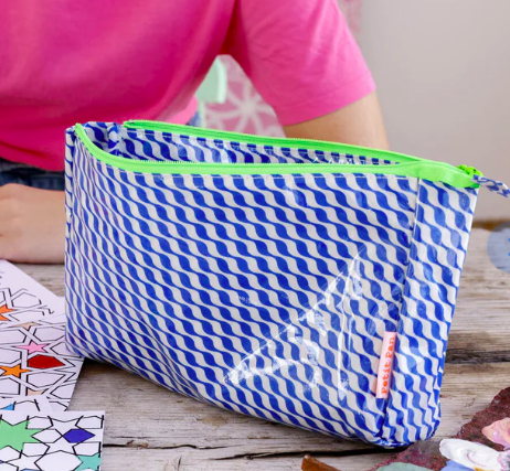 Petit Pan - Toile Cir&eacute;e Kifkif Blue