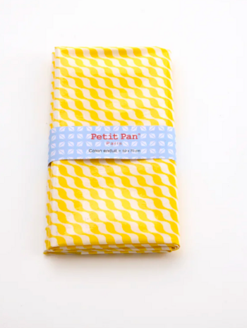 Petit Pan - Toile Cir&eacute;e Kifkif Jaune Soleil