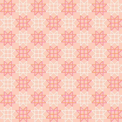 Ruby Star Society &ndash; Paper Star - Peach Puff Fluo