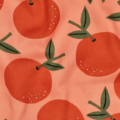 Canvas Fruits Oranges Peach