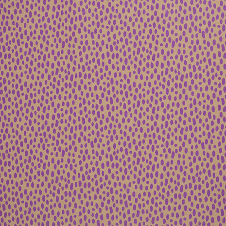 Kunstleer Brush Sand/Deep Purple