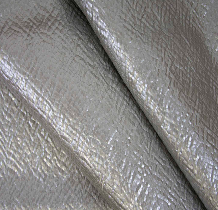 Scales Vegan Leather Silver