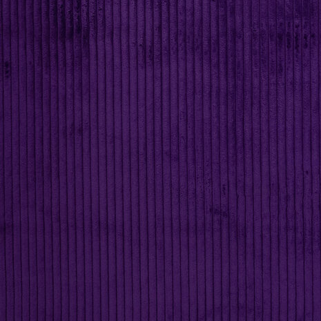 Ribfluweel violet