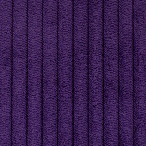 Ribfluweel violet