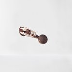 Trekker knoopje rosé 4 mm