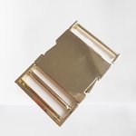 Klikgesp metaal licht goud 32 mm new