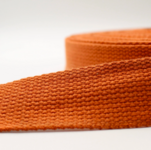Tassenband 25 mm terracotta/pastel oranje SOEPEL