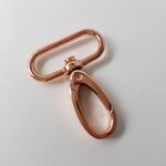 Musketon rosé afgerond binnenmaat 30 mm