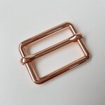 Schuifgesp rosé fijn 30 mm