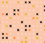 COUPON - Ruby Star Society – Spooky Frankenstitches Peach Blossom